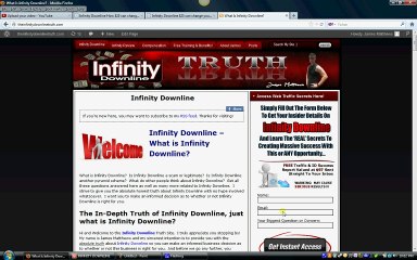 What Is Infinity Downline?
