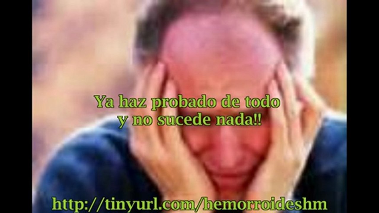 Como se puede curar las hemorroides