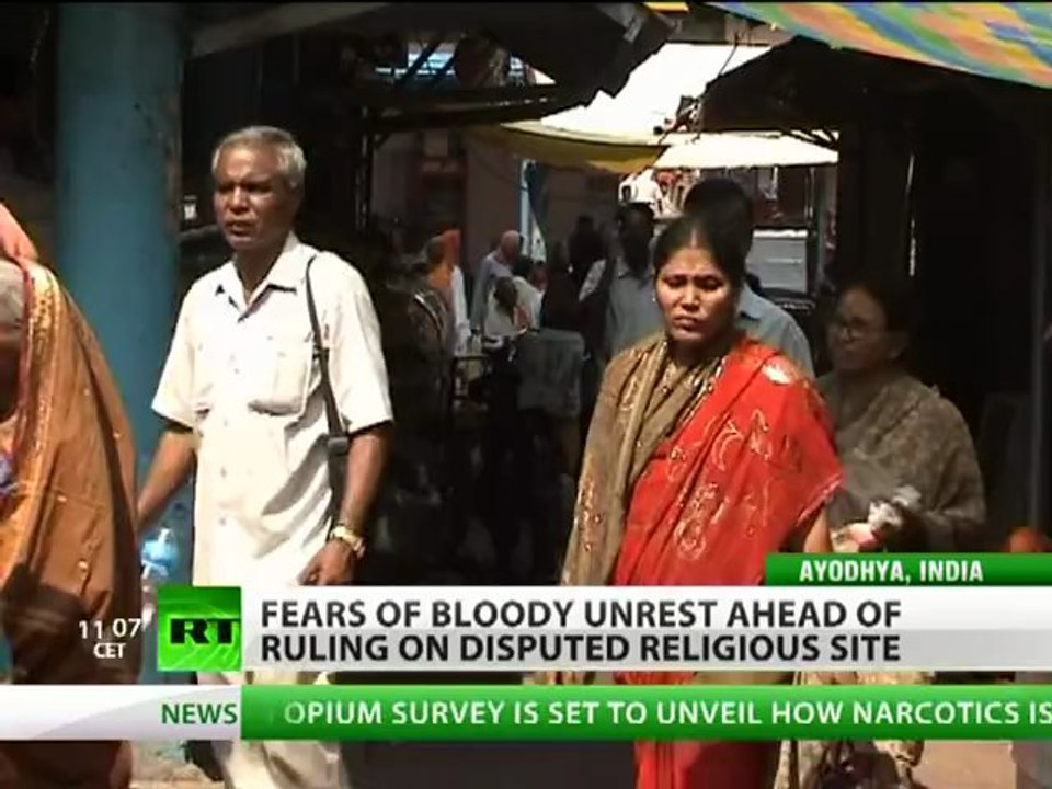 Bloody unrest fears as Ayodhya verdict splits Muslims and Hindus in India