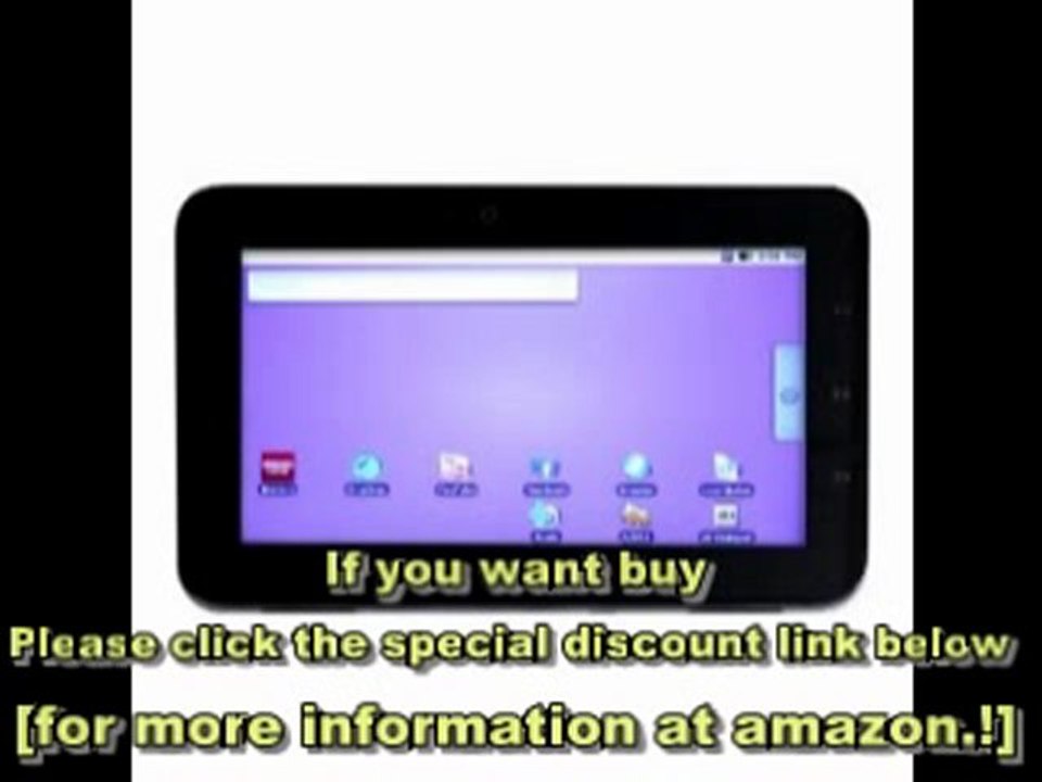 Black Friday 2012 Deals - Velocity Micro T103 Cruz 7-Inch Android 2.0 Tablet