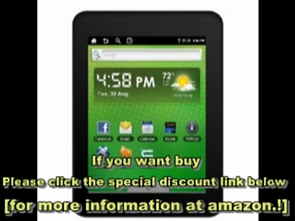 Black Friday 2012 Deals - Velocity Micro T301 Cruz 7-Inch Android 2.0 Tablet