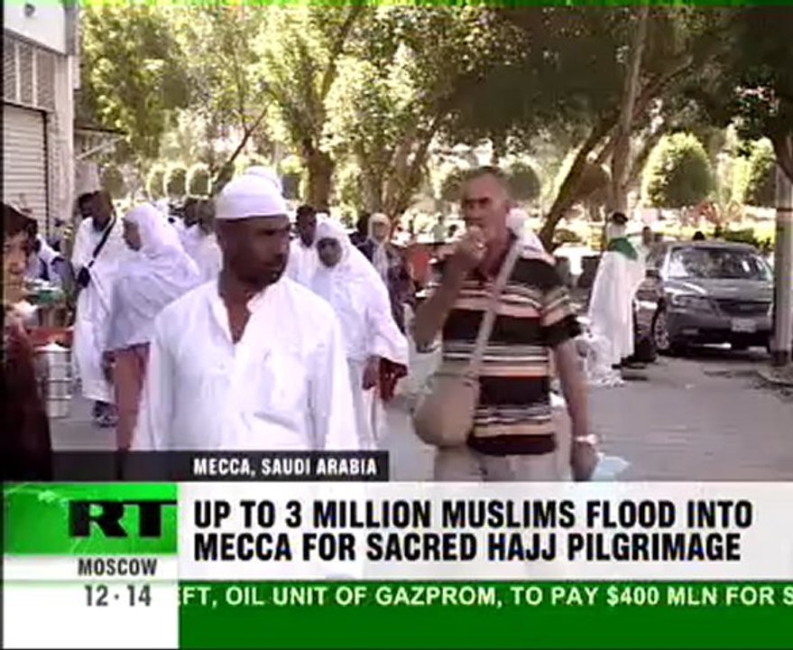 Muslims gather in Mecca for Hajj