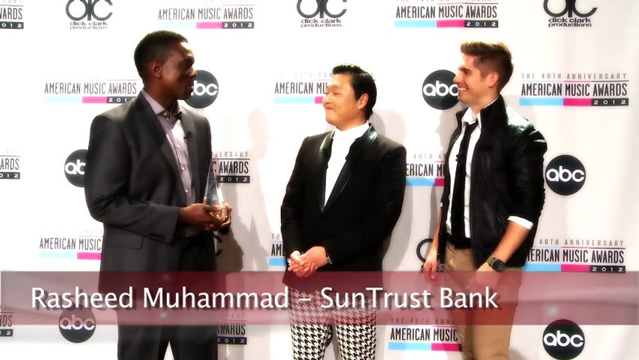 Psy Wins New Media Honor Award - AMAs 2012