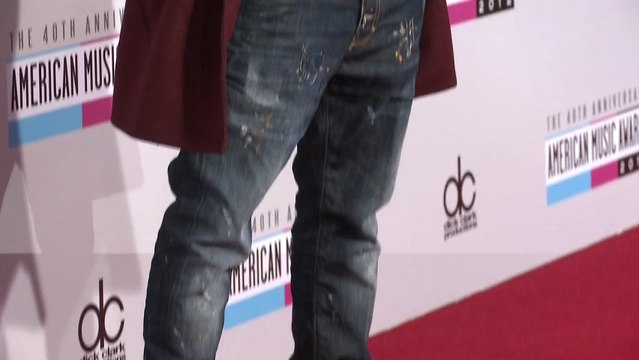 J. Cole Red Carpet Fashion - AMAs 2012