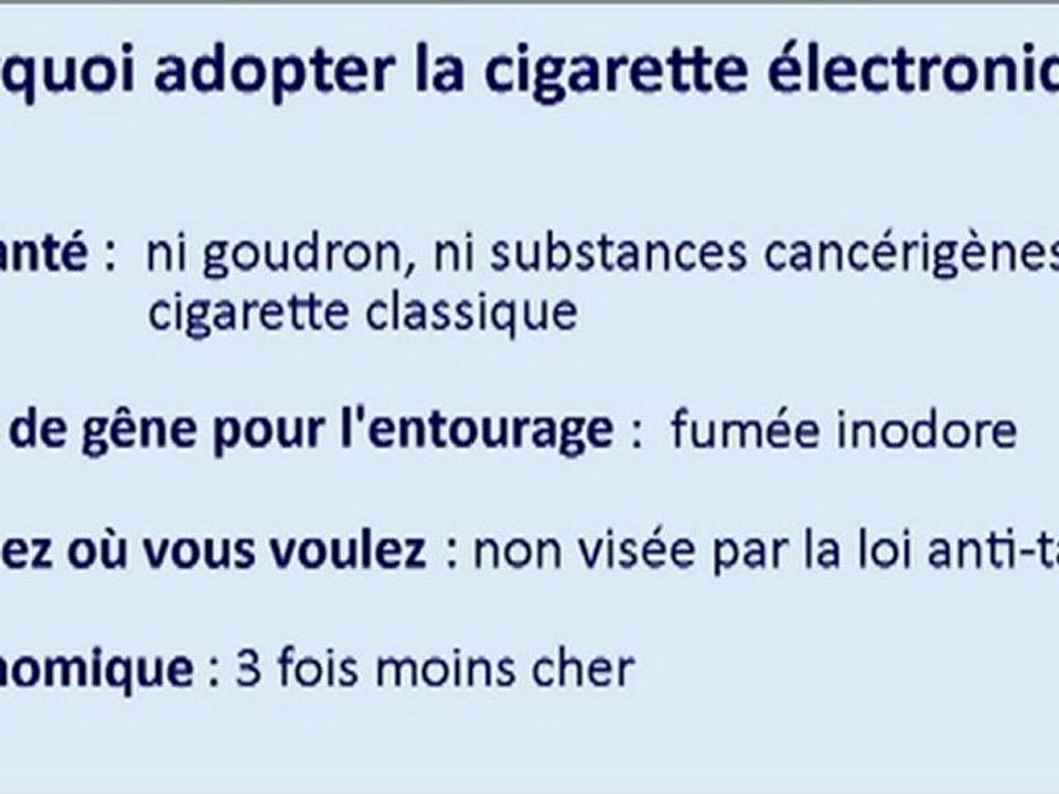 Cigarette électronique : tutoriel et mode d'emploi