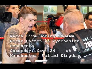 Live Online Ricky vs Vyacheslav 24th Nov 2012
