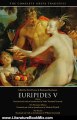 Literature Book Review: Euripides V: Electra, The Phoenician Women, The Bacchae (The Complete Greek Tragedies) (Vol 5) by Euripides, David Grene, Richmond Lattimore, Emily Townsend Vermeule, Elizabeth Wyckoff, William Arrowsmith