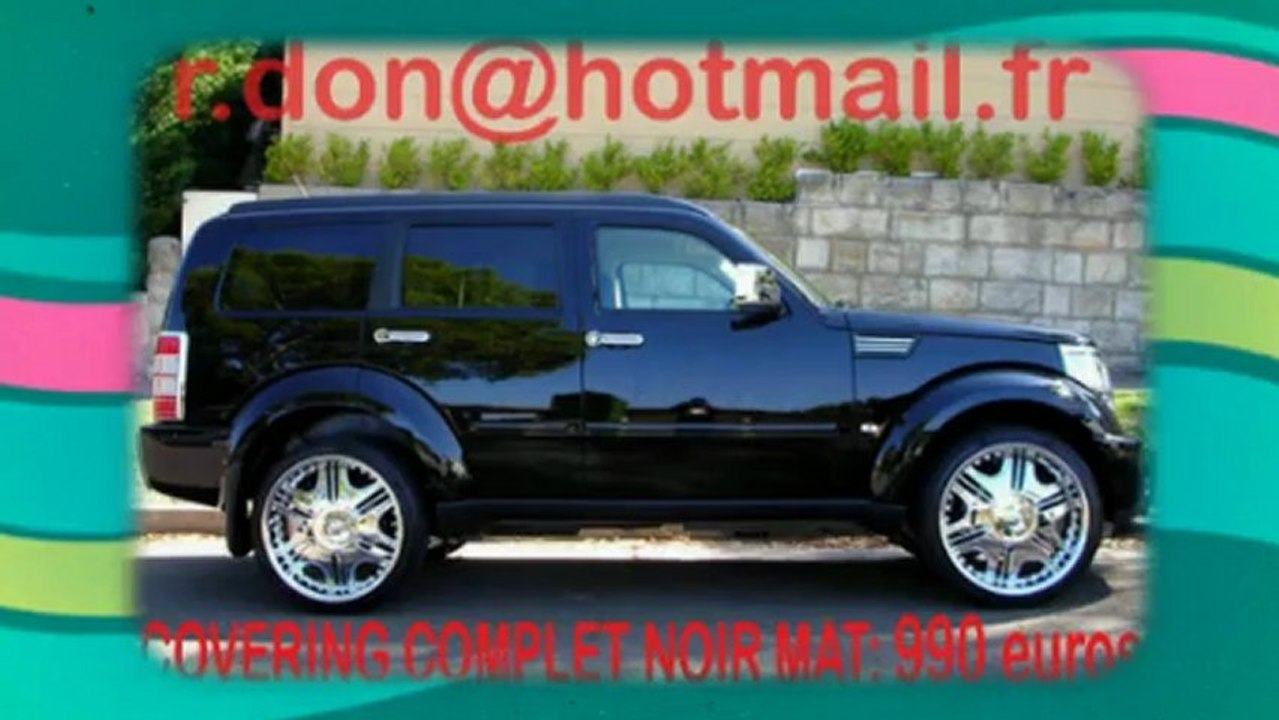 Dodge Nitro, Dodge Nitro, Essai video Dodge Nitro, covering Dodge Nitro, Dodge Nitro noir mat