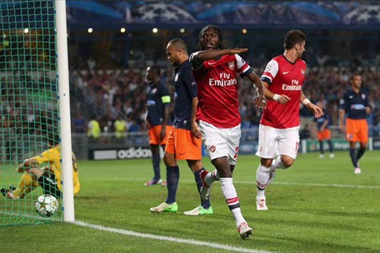 Watch Arsenal vs. Montpellier 21-11-2012 Champions League Live Stream Online