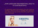 acheive a smoother skin  by laser skin resurfacing