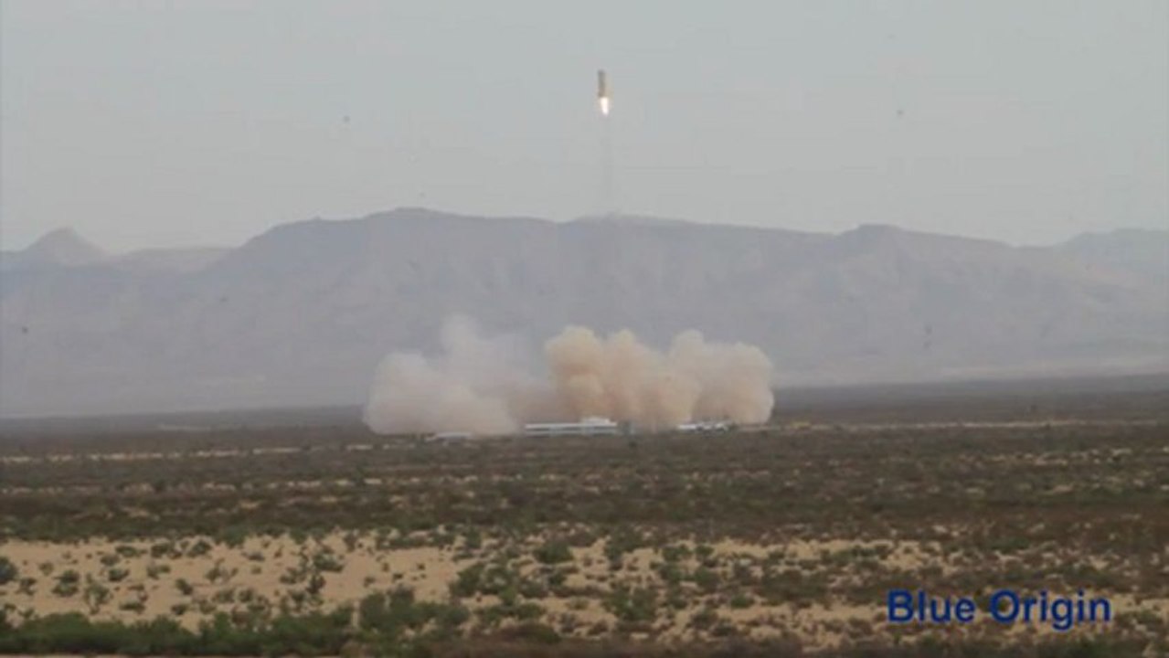 Blue Origin - Short Hop Video