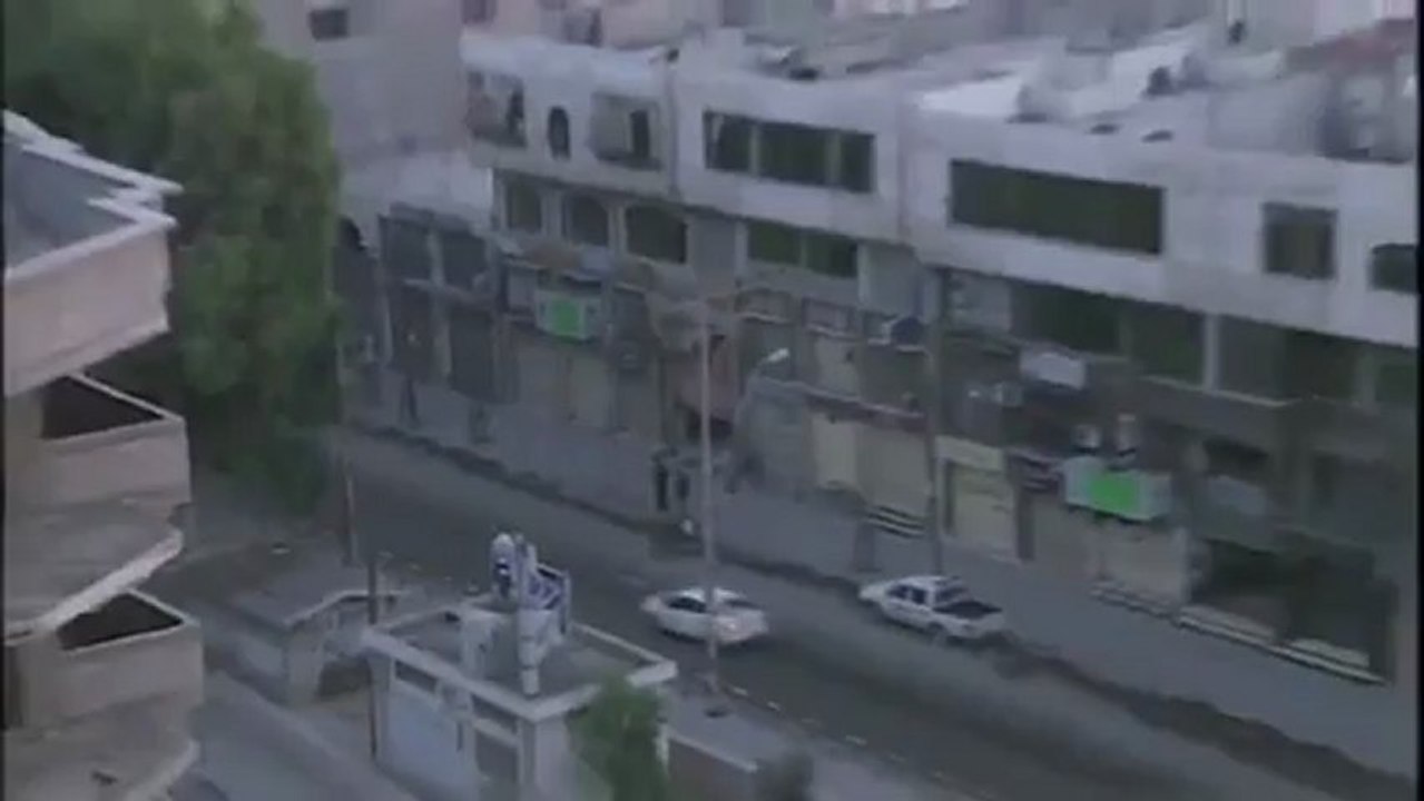 Six men summarily shot dead and dragged through the streets for being 'Israeli spies'