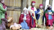 Nativity Scene's Baby Jesus Replaced With Gnome