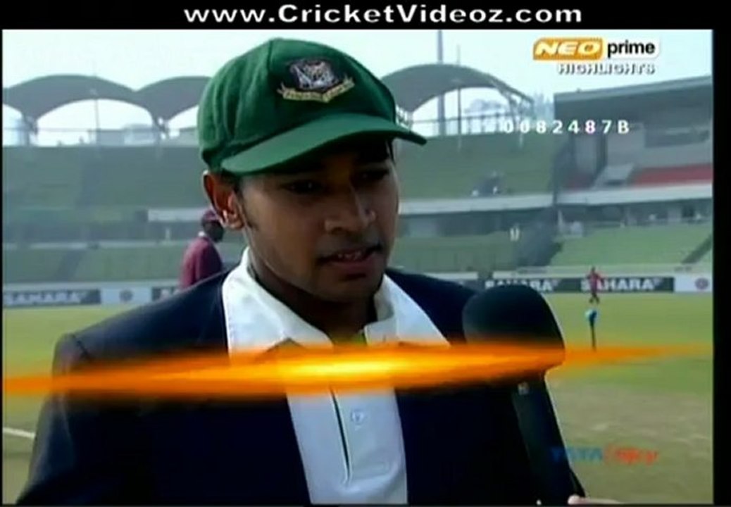 Bangladesh vs West Indies, 2nd Test Day 1 - Toss