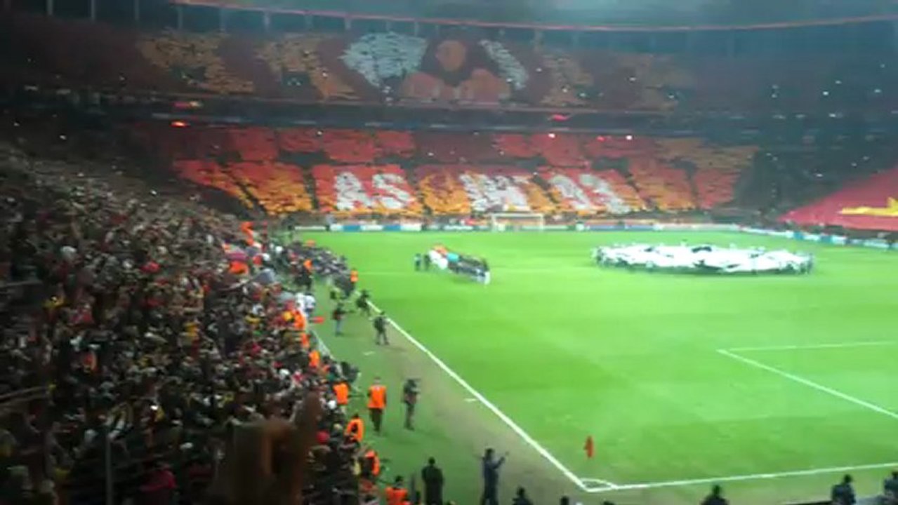 Galatasaray-Manchester kareografi