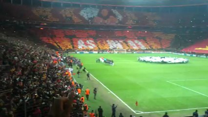 Galatasaray-Manchester kareografi