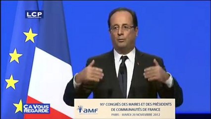 Reportages : Mariage homosexuel : François Hollande évoque "la liberté de conscience des maires"