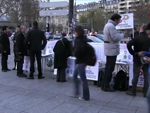 Intervention de Solidarité et Progrès au Congrès des Maires