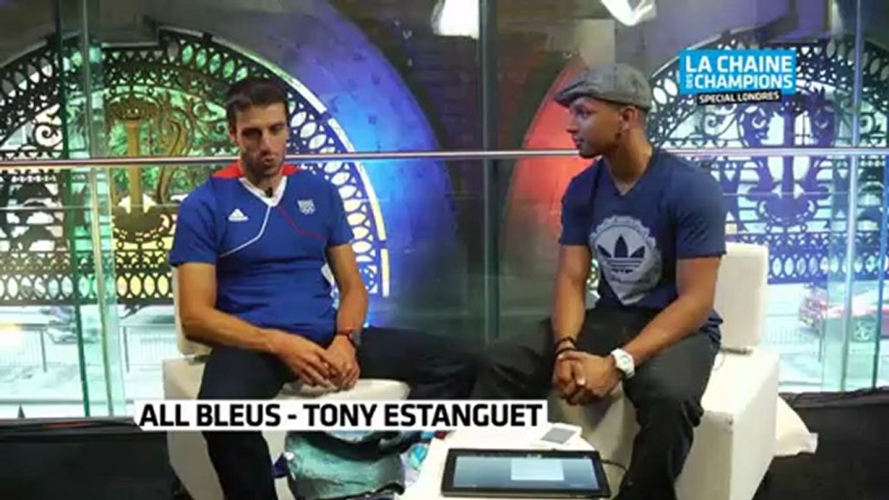 JO 2012 - Interview de Tony Estanguet