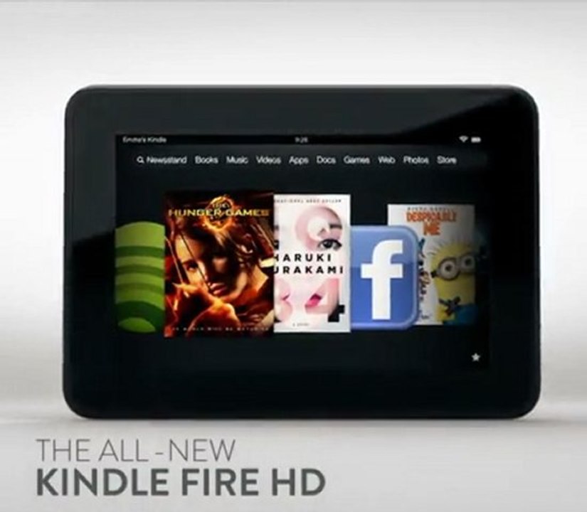 Amazon Kindle Fire HD 8.9"  Dolby Audio  Dual-Band Wi-Fi