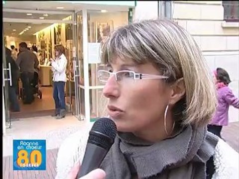 Roanne en Choeur 2013 spécial années 80 vu par les Roannais