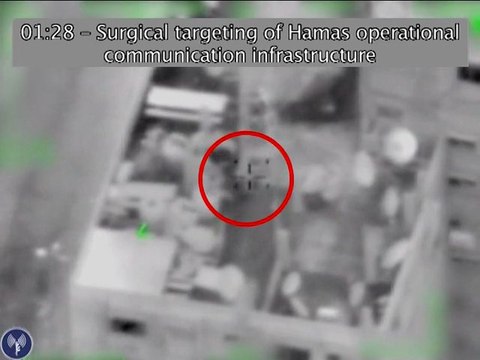 Tsahal diffuse des images de ses frappes propres sur Gaza