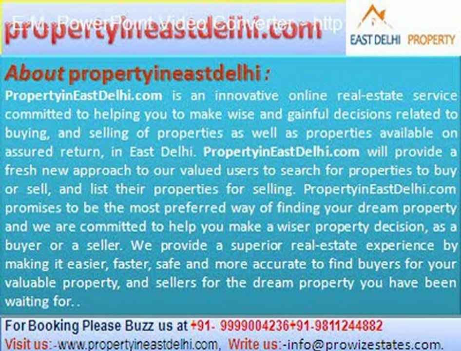 Floor in anand vihar @ 91-9999004236 @ projects in east delhi