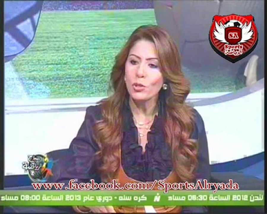 حوار الاعلاميه سها ابراهيم مع كابتن اسامه عباس فى صباح الرياضه