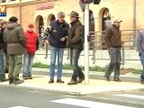 Producteurs de lait en colère à Metz à l’occasion d’une visite de Le Foll