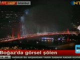 İstanbul Boğazında Cumhuriyet Bayramı Kutlamaları  CUMHURİYET BAYRAMI KUTLU OLSUN  HD