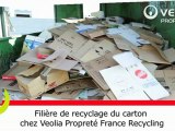 Filière de recyclage du carton - Veolia Propreté