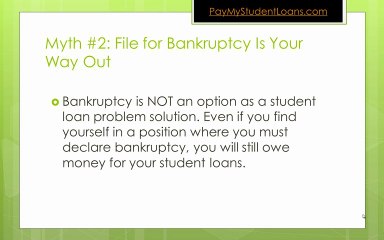Top 3 Myths About Paying Off Your Student Loans