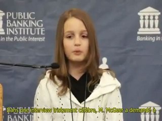 L'arnaque du système bancaire dévoilée par Victoria Grant 12 ans