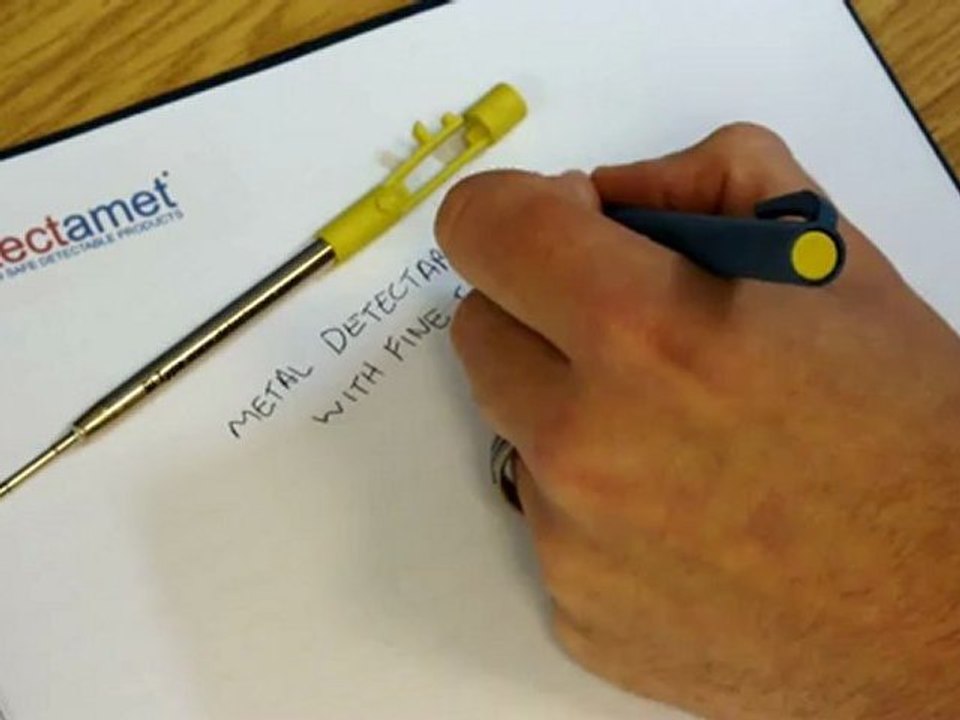 Metal Detectable Pen with Fine Tip Refill