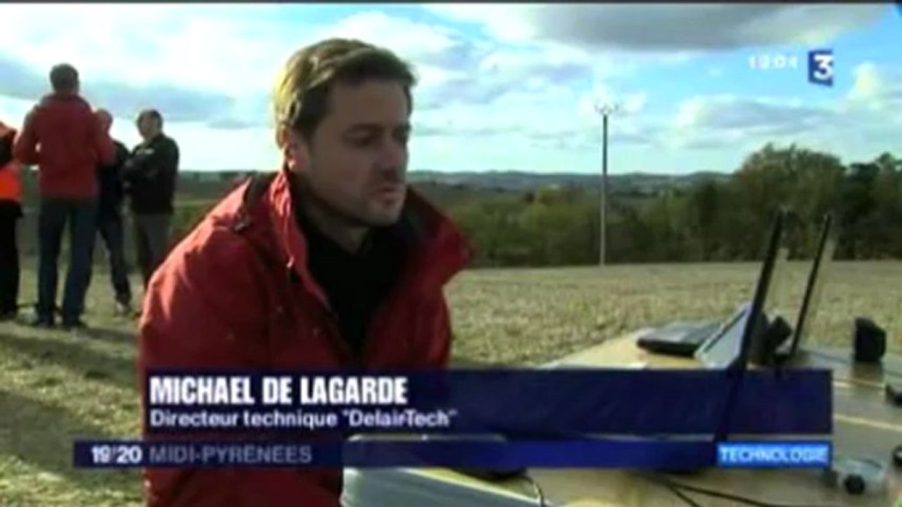 DELAIR TECH France 3 Midi Pyrénées 19 novembre 2012
