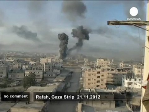 Gaza's Rafah hit by series of blasts - no comment