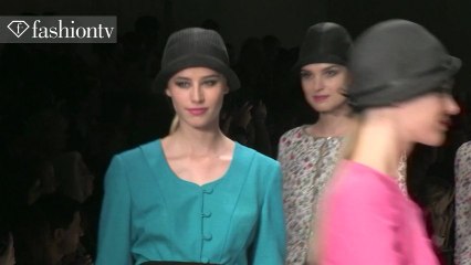 Caroline Charles Spring 2013 Show - London FW | FashionTV