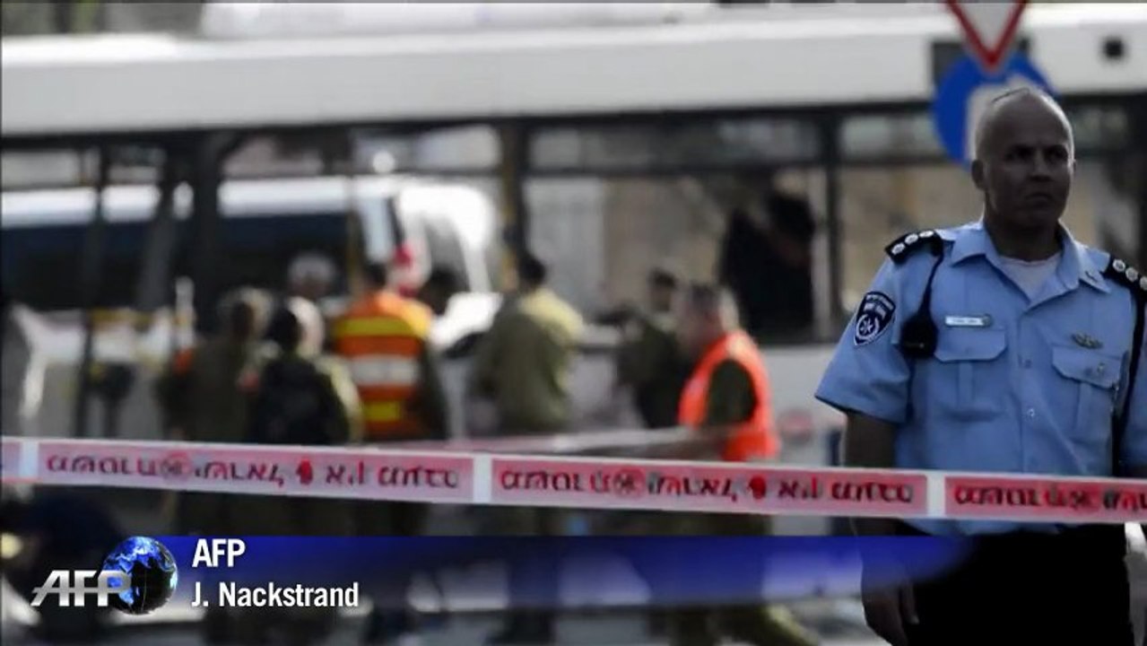 Dix-sept blessés dans un attentat visant un autobus à Tel-Aviv