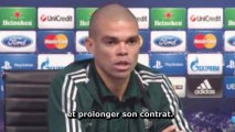 Pepe tacle la presse et invite les dirigeants du Real à prolonger Cristiano !