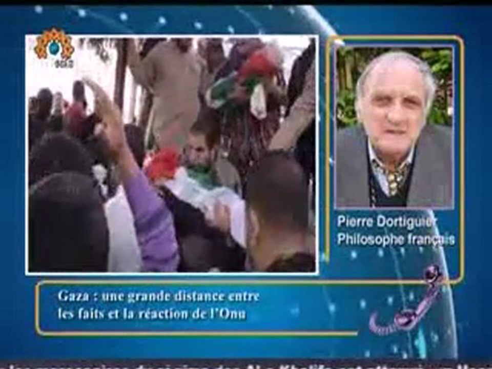 Pierre Dortiguier - gaza une grande distance entre les faits et la réaction de l'onu
