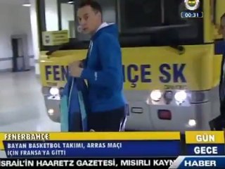 20 Kasım 2012 Fenerbahçe Kadın Basket Arras Maçı İçin Fransa'da