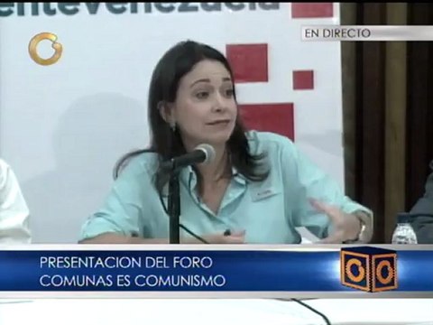María Corina Machado: En regímenes autoritarios la familia es una amenaza y por eso debe ser atacada