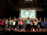 Flashmob sur le thème des droits de l'enfant