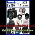 [BEST BUY] Panasonic Lumix DMC-FZ100 Digital Camera   SSE Huge 16GB Deluxe Lens Kit
