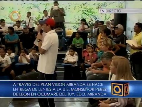 Capriles: La clave para poder tener un futuro mejor pasa por la educación