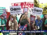 London students protest against rising tuition fees