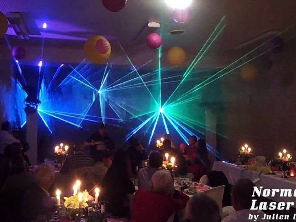 Show laser pour mariages et tout évènements