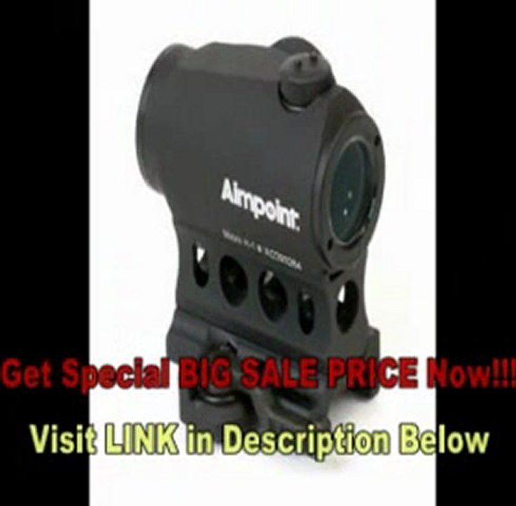 [BEST PRICE] AIMPOINT Micro H-1 (2 MOA) with A.R.M.S. #31 Throw Lever Mount & Spacer