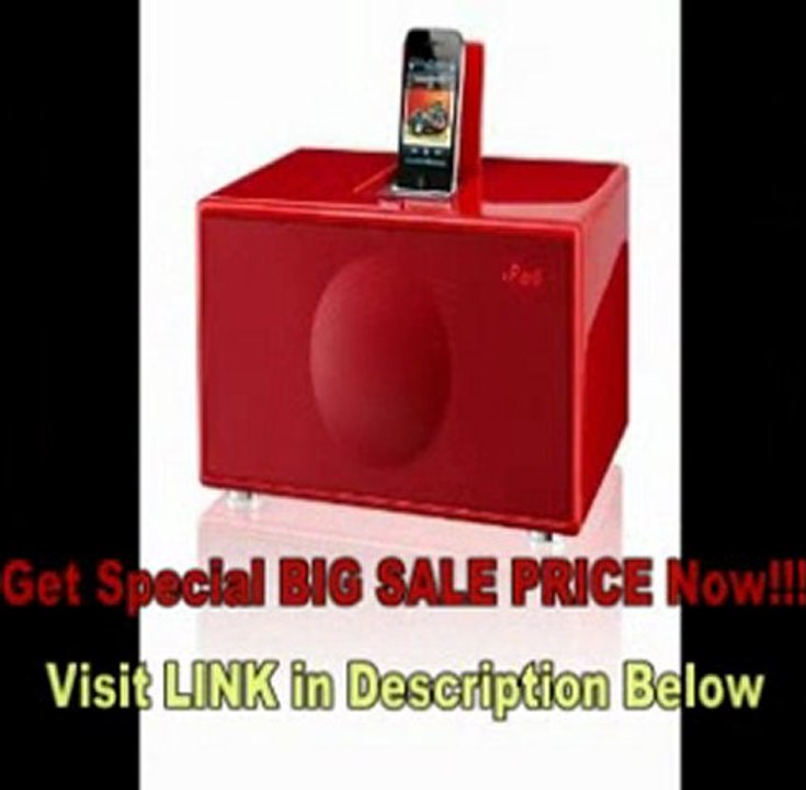 [REVIEW] GenevaSound M All-in-One Stereo for iPod, iPhone, Radio, Line-in - Medium (Red)