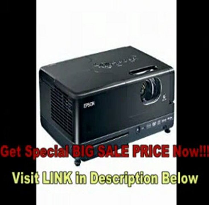 [FOR SALE] Epson V11H259220 MovieMate50 Portable Home Entertainment Projector with Built In DVD Player